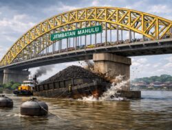 Pasca Tiga Kali Ditabrak Tongkang, Jembatan Mahulu Diuji Ulang, PUPR-PERA Kaltim Libatkan Tim Ahli UGM