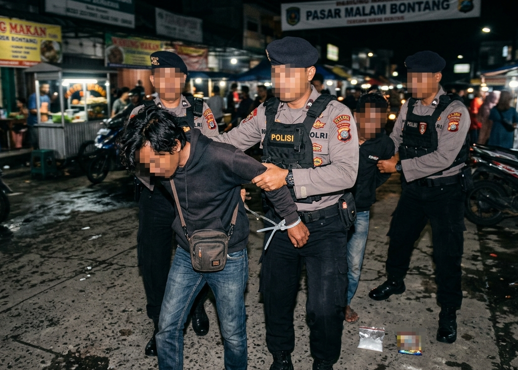 Usai Lebaran, Pria di Bontang Ditangkap Edarkan Sabu, 23 Poket Siap Jual Diamankan Polisi