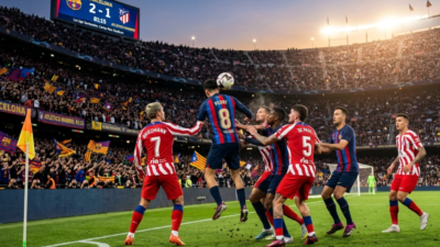 Dramatis di Menit Akhir! Lewandowski Jadi Pahlawan, Barcelona Comeback Tumbangkan Atletico Madrid