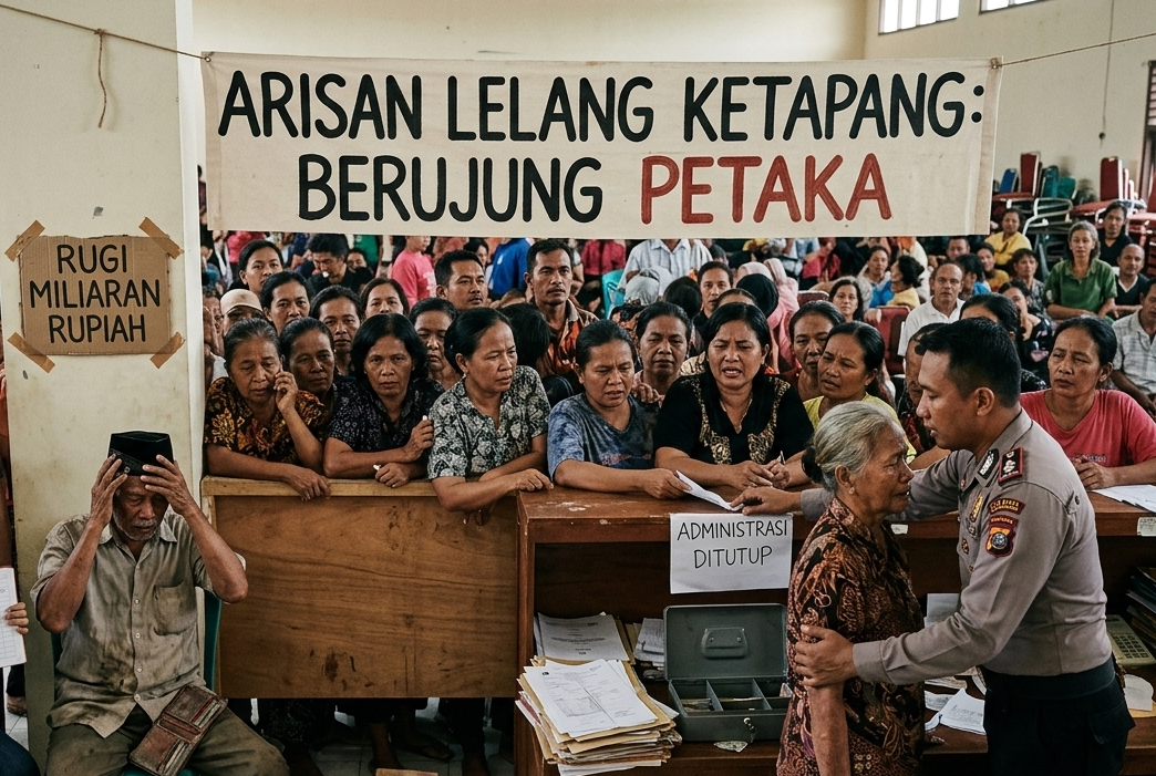 Arisan Lelang Berujung Petaka, Ratusan Warga Ketapang Rugi Miliaran Rupiah