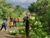 Jalur Menuju Jembatan Ferrari Rawan Kecelakaan dan Jadi Tempat Sampah Liar, Pemdes Asuli Bergerak Bersihkan dan Tebang Pohon