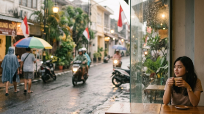 Cuaca Bontang Sepekan ke Depan Didominasi Hujan Ringan, Warga Diminta Tetap Waspada