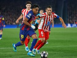 Hasil UCL Tadi Malam, Atletico Tumbangkan Barcelona di Camp Nou, Liverpool Tersungkur di Paris