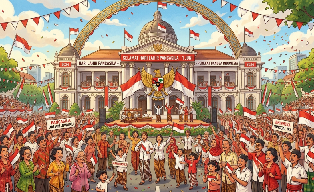1 Juni 2026 Apakah Tanggal Merah? Ini Sejarah Hari Lahir Pancasila dan Daftar Libur Nasional Juni 2026