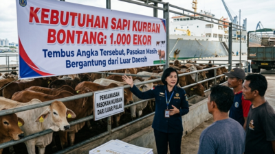 Kebutuhan Sapi Kurban Bontang Tembus 1.000 Ekor, Pasokan Masih Bergantung dari Luar Pulau