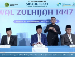 Pemerintah Tetapkan Idul Adha 1447 H Jatuh pada 27 Mei 2026, Hilal Dipantau di 88 Titik se-Indonesia