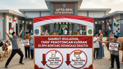 Sambut Iduladha, Tarif Pemotongan Kurban di RPH Bontang Dipangkas Drastis, Mulai Rp10 Ribu per Ekor