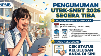 Pengumuman UTBK-SNBT 2026 Segera Tiba, Ini Jadwal Resmi dan Cara Cek Hasil Kelulusan