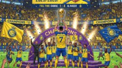 Ronaldo Bersinar dengan Brace, Al Nassr Juara Liga Arab Saudi 2025/2026 Usai Hancurkan Damac 4-1