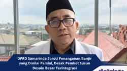 DPRD Samarinda Soroti Penanganan Banjir yang Dinilai Parsial, Desak Pemkot Susun Desain Besar Terintegrasi