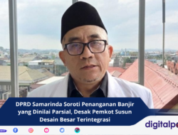 DPRD Samarinda Soroti Penanganan Banjir yang Dinilai Parsial, Desak Pemkot Susun Desain Besar Terintegrasi