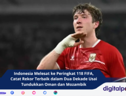 Indonesia Melesat ke Peringkat 118 FIFA, Catat Rekor Terbaik dalam Dua Dekade Usai Tundukkan Oman dan Mozambik