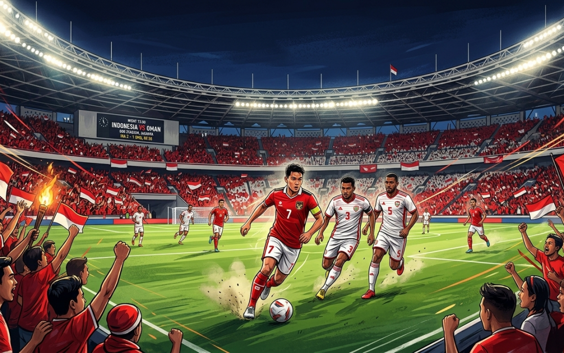 Timnas Indonesia Tantang Oman di GBK Malam Ini, Garuda Bidik Hasil Positif