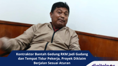 Kontraktor Bantah Gedung RKM Jadi Gudang dan Tempat Tidur Pekerja, Proyek Diklaim Berjalan Sesuai Aturan