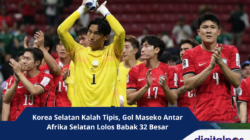 Korea Selatan Kalah Tipis, Gol Maseko Antar Afrika Selatan Lolos Babak 32 Besar