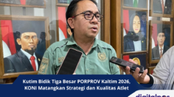 Kutim Bidik Tiga Besar PORPROV Kaltim 2026, KONI Matangkan Strategi dan Kualitas Atlet