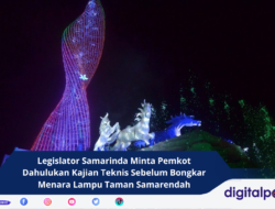 Legislator Samarinda Minta Pemkot Dahulukan Kajian Teknis Sebelum Bongkar Menara Lampu Taman Samarendah