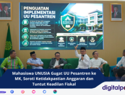 Mahasiswa UNUSIA Gugat UU Pesantren ke MK, Soroti Ketidakpastian Anggaran dan Tuntut Keadilan Fiskal