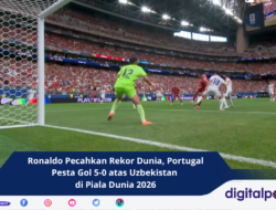 Ronaldo Pecahkan Rekor Dunia, Portugal Pesta Gol 5-0 atas Uzbekistan di Piala Dunia 2026