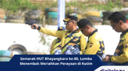 Semarak HUT Bhayangkara ke-80, Lomba Menembak Meriahkan Perayaan di Kutim