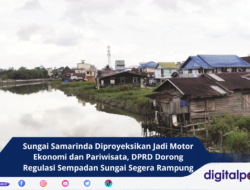 Sungai Samarinda Diproyeksikan Jadi Motor Ekonomi dan Pariwisata, DPRD Dorong Regulasi Sempadan Sungai Segera Rampung