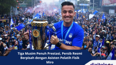 Tiga Musim Penuh Prestasi, Persib Resmi Berpisah dengan Asisten Pelatih Fisik Miro Petric
