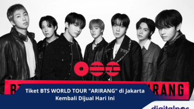 Tiket BTS WORLD TOUR "ARIRANG" di Jakarta Kembali Dijual Hari Ini