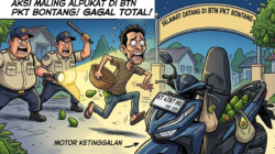 Maling Alpukat Beraksi di BTN PKT Bontang, Kabur Tinggalkan Motor Saat Kepergok Petugas Keamanan