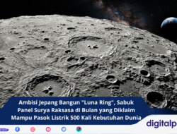 Ambisi Jepang Bangun “Luna Ring”, Sabuk Panel Surya Raksasa di Bulan yang Diklaim Mampu Pasok Listrik 500 Kali Kebutuhan Dunia