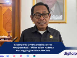 Bapemperda DPRD Samarinda Soroti Kewajiban Rp671 Miliar dalam Raperda Pertanggungjawaban APBD 2025