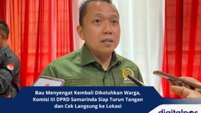 Bau Menyengat Kembali Dikeluhkan Warga, Komisi III DPRD Samarinda Siap Turun Tangan dan Cek Langsung ke Lokasi