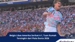 Belgia Libas Amerika Serikat 4-1, Tuan Rumah Tersingkir dari Piala Dunia 2026