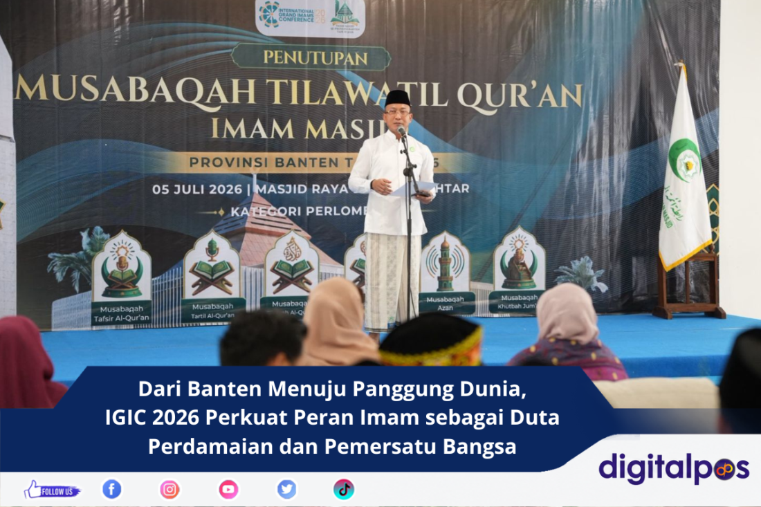Dari Banten Menuju Panggung Dunia, IGIC 2026 Perkuat Peran Imam sebagai Duta Perdamaian dan Pemersatu Bangsa