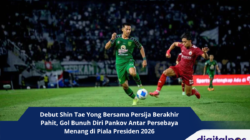 Debut Shin Tae Yong Bersama Persija Berakhir Pahit, Gol Bunuh Diri Pankov Antar Persebaya Menang di Piala Presiden 2026