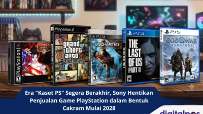 Era Kaset PS Segera Berakhir, Sony Hentikan Penjualan Game PlayStation dalam Bentuk Cakram Mulai 2028