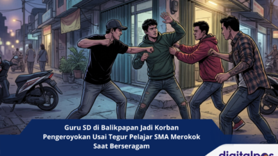 Guru SD di Balikpapan Jadi Korban Pengeroyokan Usai Tegur Pelajar SMA Merokok Saat Berseragam