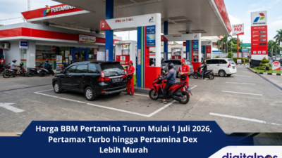 Harga BBM Pertamina Turun Mulai 1 Juli 2026, Pertamax Turbo hingga Pertamina Dex Lebih Murah