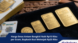 Harga Emas Antam Bangkit! Naik Rp15 Ribu per Gram, Buyback Ikut Melonjak Rp25 Ribu