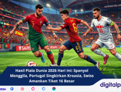 Hasil Piala Dunia 2026 Hari Ini: Spanyol Menggila, Portugal Singkirkan Kroasia, Swiss Amankan Tiket 16 Besar