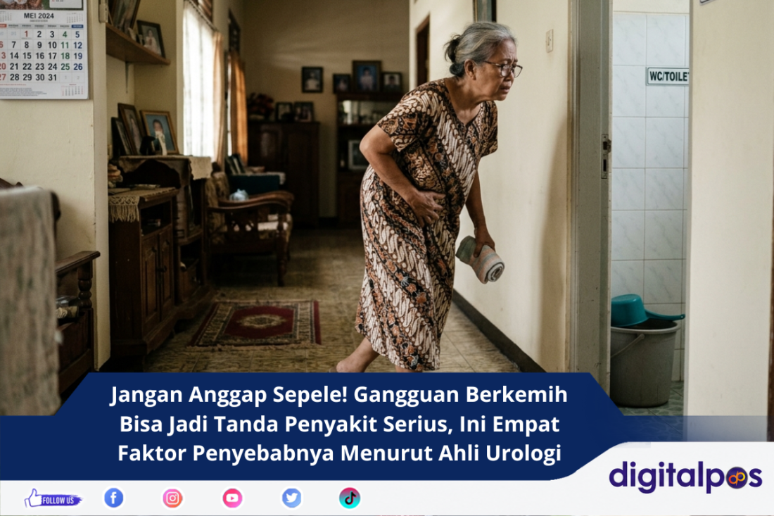 Jangan Anggap Sepele! Gangguan Berkemih Bisa Jadi Tanda Penyakit Serius, Ini Empat Faktor Penyebabnya Menurut Ahli Urologi