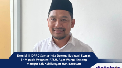 Komisi III DPRD Samarinda Dorong Evaluasi Syarat SHM pada Program RTLH, Agar Warga Kurang Mampu Tak Kehilangan Hak Bantuan