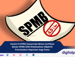 Komisi IV DPRD Samarinda Minta Verifikasi Aduan SPMB 2026 Diselesaikan Objektif, Prioritaskan Kepastian bagi Siswa