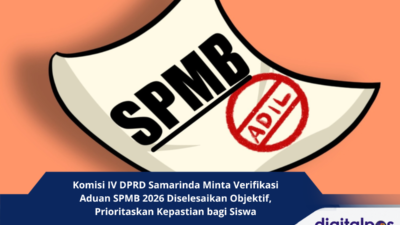 Komisi IV DPRD Samarinda Minta Verifikasi Aduan SPMB 2026 Diselesaikan Objektif, Prioritaskan Kepastian bagi Siswa