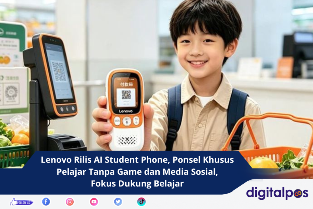 Lenovo Rilis AI Student Phone, Ponsel Khusus Pelajar Tanpa Game dan Media Sosial, Fokus Dukung Belajar