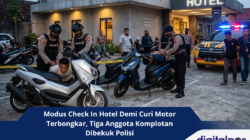 Modus Check In Hotel Demi Curi Motor Terbongkar, Tiga Anggota Komplotan Dibekuk Polisi