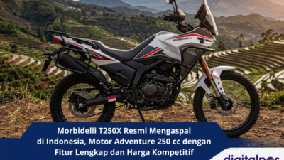Morbidelli T250X Resmi Mengaspal di Indonesia, Motor Adventure 250 cc dengan Fitur Lengkap dan Harga Kompetitif