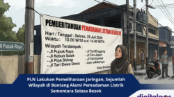 PLN Lakukan Pemeliharaan Jaringan, Sejumlah Wilayah di Bontang Alami Pemadaman Listrik Sementara Selasa Besok