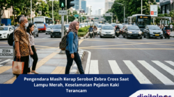 Pengendara Masih Kerap Serobot Zebra Cross Saat Lampu Merah, Keselamatan Pejalan Kaki Terancam