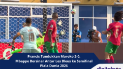 Prancis Tundukkan Maroko 2-0, Mbappe Bersinar Antar Les Bleus ke Semifinal Piala Dunia 2026