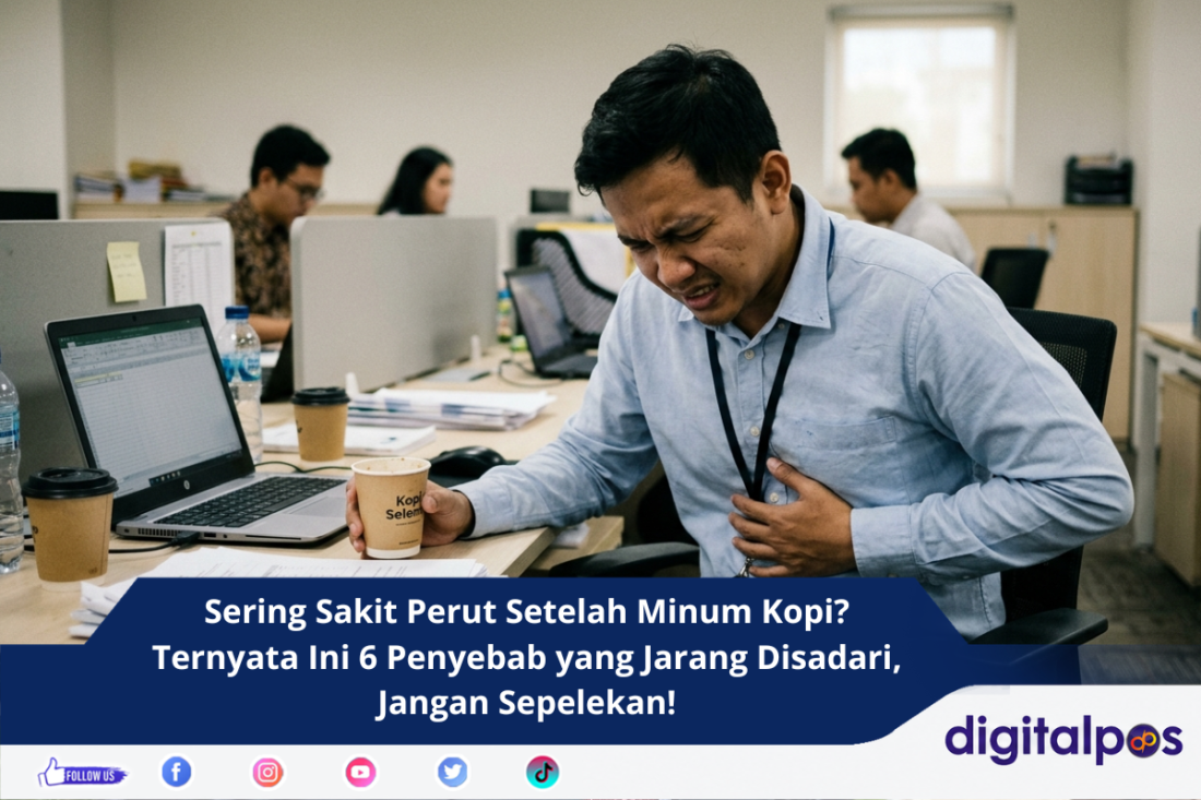 Sering Sakit Perut Setelah Minum Kopi Ternyata Ini 6 Penyebab yang Jarang Disadari, Jangan Sepelekan!